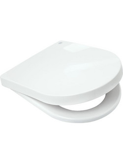 Gloria Fontana Skay Καπάκι Λεκάνης D-Shape Πλαστικό Soft Close Λευκό 46x36.3cm 17-6190