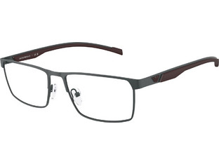 Emporio Armani EA1190 3443 Ανδρικός Σκελετός Γυαλιών Οράσεως Μεταλλικός Γκρι
