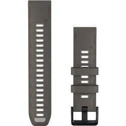 Garmin QuickFit 22 Λουράκι Σιλικόνης Pebble Grey / Silver