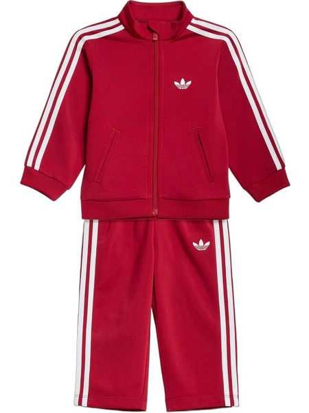 Adidas Originals Firebird Βρεφικό Σετ Φόρμας Χειμωνιάτικο Κόκκινο KG3886