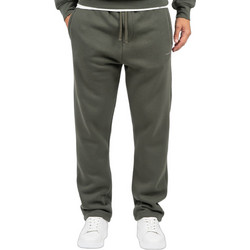 Rebase Ανδρικό Παντελόνι Φόρμας Fleece Χακί 262RPAN-6048