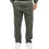 Rebase Ανδρικό Παντελόνι Φόρμας Fleece Χακί 262RPAN-6048