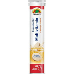 Sunlife Multivitamin Orange 20 Αναβράζοντα Δισκία