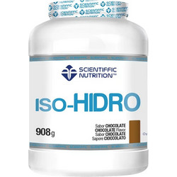 Scientiffic Nutrition ISO Hydro Chocolate Πρωτεΐνη Ορού Γάλακτος Γράμμωσης Χωρίς Λακτόζη 908gr
