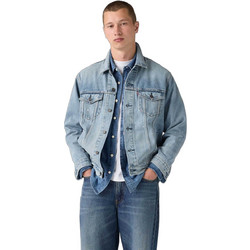 Levi's Ανδρικό Μπουφάν Τζιν Μπλε A5782-0128