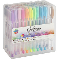 MOXY Σετ Στυλό Gel Πολύχρωμο 48τμχ FCCG074733