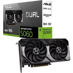 Asus GeForce RTX 5060 8GB GDDR7 Dual OC Advanced Κάρτα Γραφικών