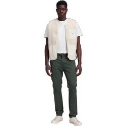 Lee Ανδρικό Παντελόνι Chino Ελαστικό Slim Εφαρμογή Κυπαρισσί 112386537
