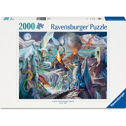 Puzzle Ravensburger The Dragon Guardians 2000 Κομμάτια