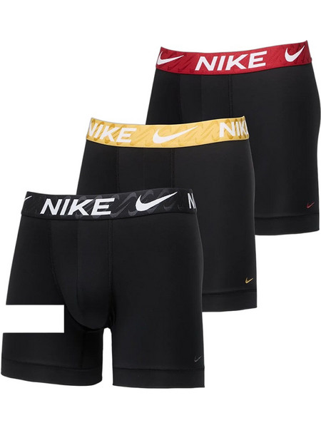 Nike Ανδρικά Μποξεράκια Σετ 3Pack Μαύρα KE1157-SRX