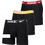 Nike Ανδρικά Μποξεράκια Σετ 3Pack Μαύρα KE1157-SRX