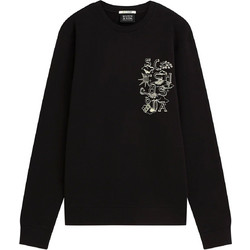 Scotch & Soda Ανδρικό Φούτερ Μαύρο 183754-001