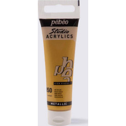 Pebeo Studio Acrylics 350 Rich Gold Ακρυλικό Χρώμα Ζωγραφικής 30ml