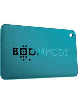 Boompods Boomcard Rechargeable Anti-Lost Tracker Apple Find My Ocean Blue