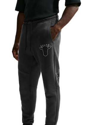 Nike Energy x Wagyu Ανδρικό Παντελόνι Φόρμας Fleece με Λάστιχο Ανθρακί IV4835-060