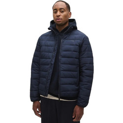 Fila Ανδρικό Μπουφάν Χειμωνιάτικο Puffer Navy Μπλε FAM1284-50062