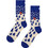 Happy Socks Santa On The Way Χριστουγεννιάτικες Ανδρικές Κάλτσες Ψηλές Πολύχρωμες P006085