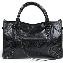 Passaggio Leather Γυναικεία Τσάντα Χειρός Δερμάτινη Μαύρη 4982-KR-02