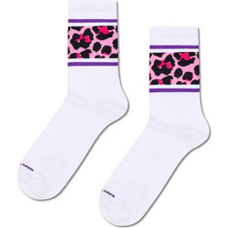 Happy Socks Leo Ανδρικές Κάλτσες Ψηλές Λευκές P006902