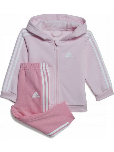 Adidas Βρεφικό Σετ Φόρμας Χειμωνιάτικο Ροζ HR5864