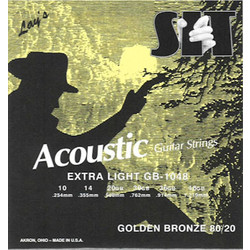 Sit Golden Χορδή Ακουστικής Κιθάρας 80/20 Bronze 22" Custom Light Tension