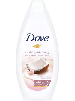 Dove Purely Pampering Coconut Αφρόλουτρο σε Gel 55ml