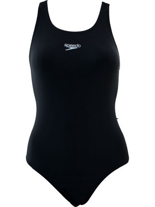 Speedo Powerback Αθλητικό Γυναικείο Μαγιό Ολόσωμο Μαύρο 800711