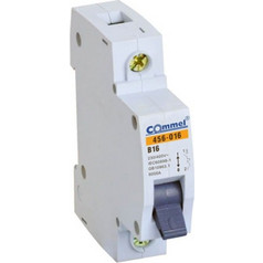 ΜΙΚΡΟΑΥΤΟΜΑΤΟΣ 1P ΚΑΜΠΥΛΗ B 16A 465-016 COMMEL 3858883834451