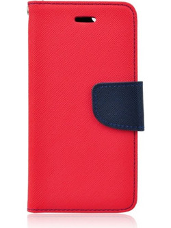 ΘΗΚΗ ΒΙΒΛΙΟ FANCY Για Xiaomi Redmi Note 5 Κόκκινο