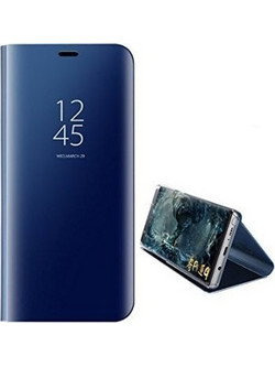 Θήκη Clear View για Xiaomi Redmi Note 5 Μπλε (oem)