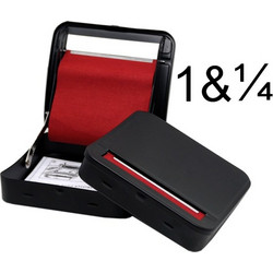 Μηχανή στριφτού TOBACCO CIGARETTE ROLLING STRONG BOX 79mm BLACK (ταμπακιέρα) 13183