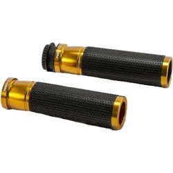 ΧΕΙΡΟΛΑΒΕΣ ΜΗΧΑΝΗΣ KAWASAKI KLE 500 97'-05' ΧΡΥΣΕΣ - ΜΑΥΡΕΣ UNIVERSAL PUIG 119MM-94GR HI-TECH ASCENT