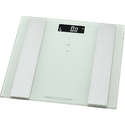 ProfiCare PC-PW 3007 Ηλεκτρονική Ζυγαριά με Λιπομέτρηση White