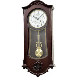 Ρολόι Τοίχου RHYTHM CMJ562NR06 Εκρεμμές Quartz Ξύλινο