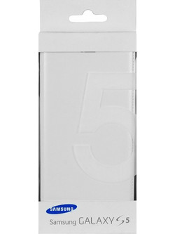 Samsung Wallet Flip Cover White (Galaxy S5)