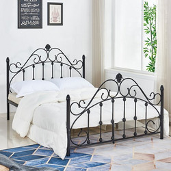 HomeMarkt Κρεβάτι Διπλό Μεταλλικό 200x210cm HM576.01