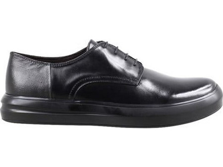 Δετά παπούτσια Mr Shoe AD-BB715-35 MANNANI LEATHER D AD-BB715-35 MANN LEA-BLACK Ανδρικό