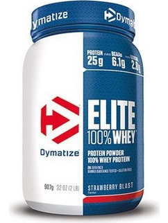 Dymatize Elite 100% Whey Gourmet Vanilla Πρωτεΐνη Ορού Γάλακτος Γράμμωσης Χωρίς Γλουτένη 908gr
