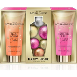 Baylis & Harding Set Cocktail Hour Peach Bellini 2τμχ