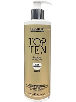 Clarite Top Ten Scalp Purifying Σαμπουάν κατά της Ξηροδερμίας & της Πιτυρίδας για Λιπαρά & Ξηρά Μαλλιά 300ml