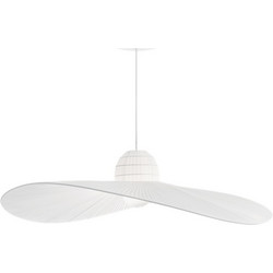 Ideal Lux Madame 1 Κρεμαστό Φωτιστικό Οροφής Μονόφωτο E27 Λευκό 174396