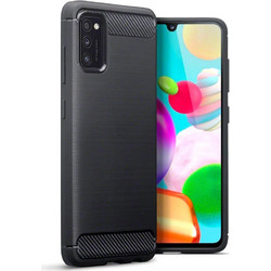 Terrapin Carbon Fibre Back Cover Black (Galaxy A41)