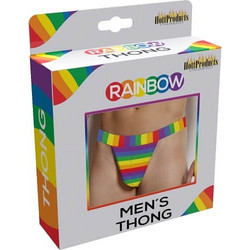 String-Rainbow Men's Thong