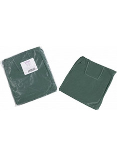 Εξεταστική μπλούζα πράσινο σκούρο non woven (10 τμχ) - 121.002.DG.IS
