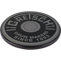 Gretsch Round Badge Practice Pad Grey - 06"