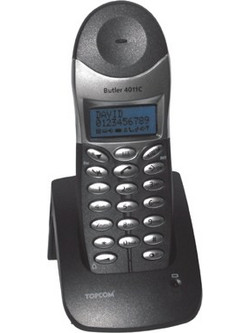 Topcom Butler 4011C Ασύρματο Τηλέφωνο Μαύρο