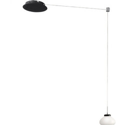 Fabas Luce Arabella Κρεμαστό Φωτιστικό Οροφής Μονόφωτο LED με Θερμό Λευκό Φως Λευκό 3547-41-102