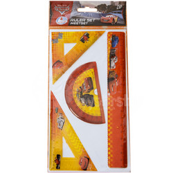 Disney Cars Σετ Γεωμετρικά Όργανα 20cm 4 Τεμ. (53324C)
