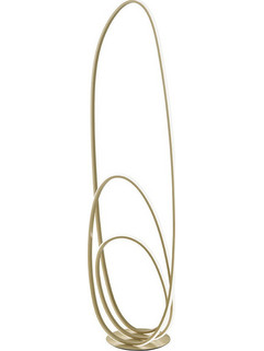 Φωτιστικό Δαπέδου Ondaluce Pt.Golden/Oro