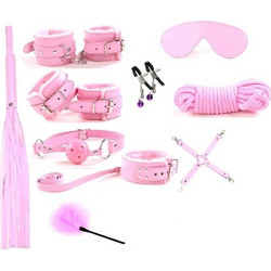Aria Trade Fetish Erotic BDSM Set Ροζ 11τμχ